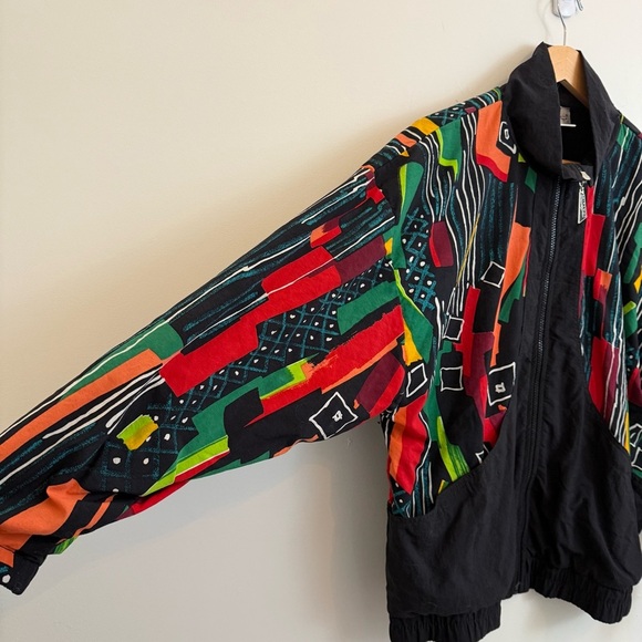 Vintage Aero Dynamics Windbreaker Track Jacket Medium/Large - Picture 5 of 10